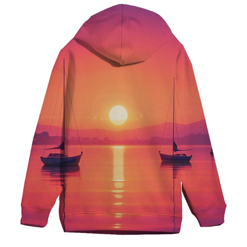 Glass Harbor Afterglow custom hoodies
