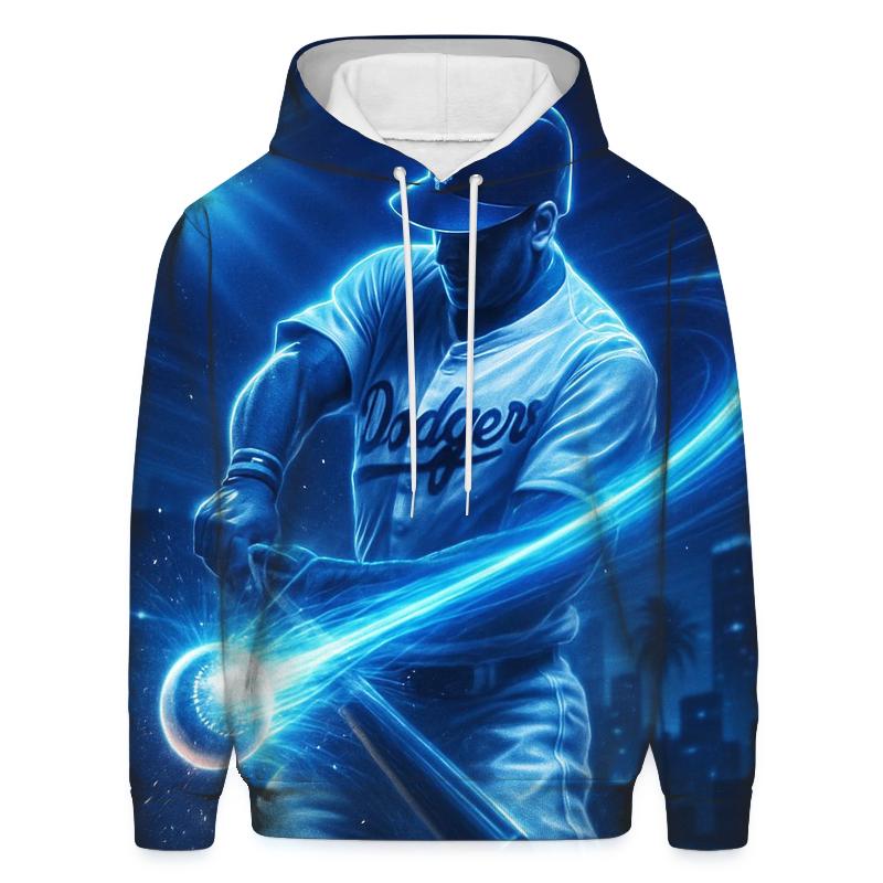 Electric Baseline Meteor Swing embroidered hoodies
