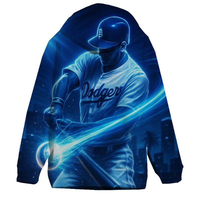 Electric Baseline Meteor Swing embroidered hoodies