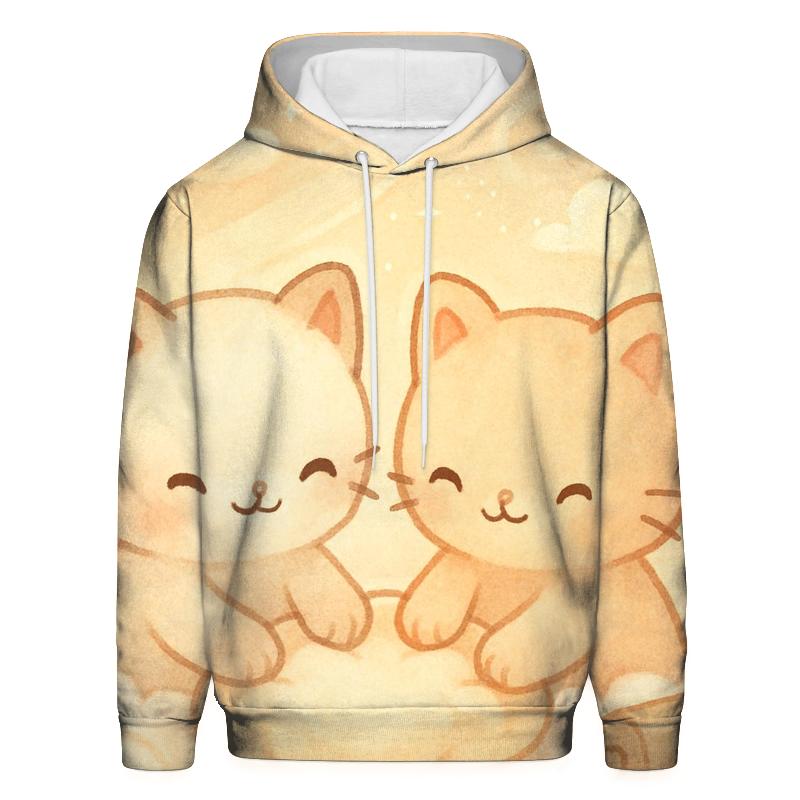 Cloud Bakery Cinnamon Paws zip-up hoodies
