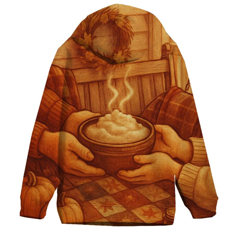 Harvest Quilt Porch Gathering premium hoodies