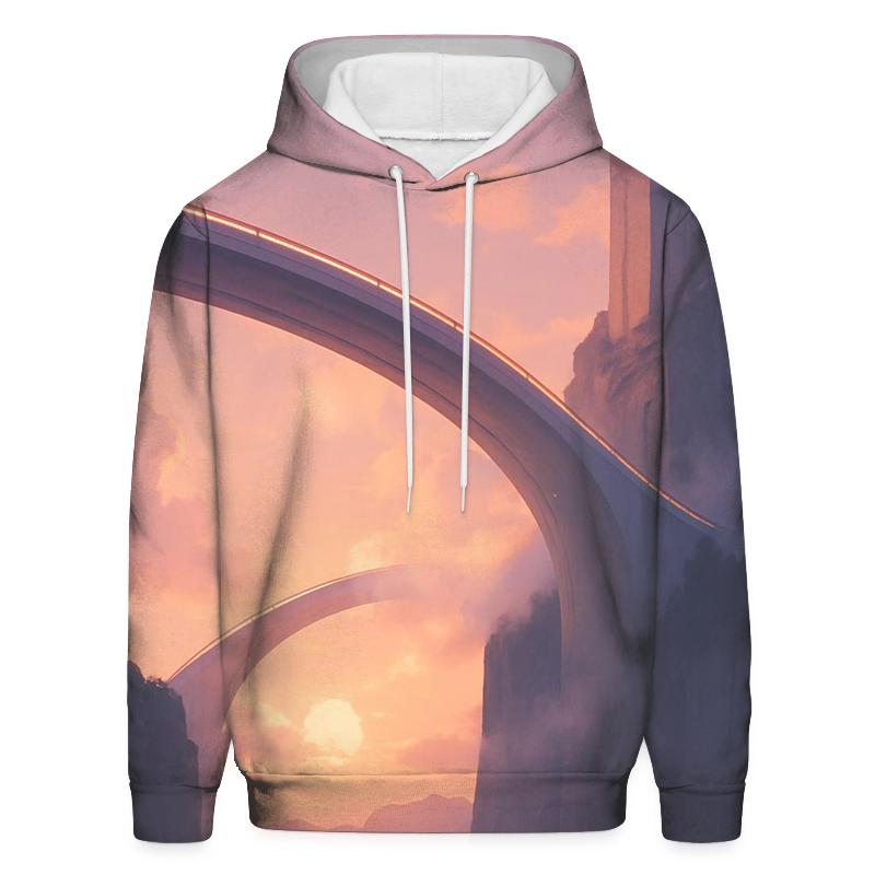 Skybridge Golden Hour Drift embroidered hoodies