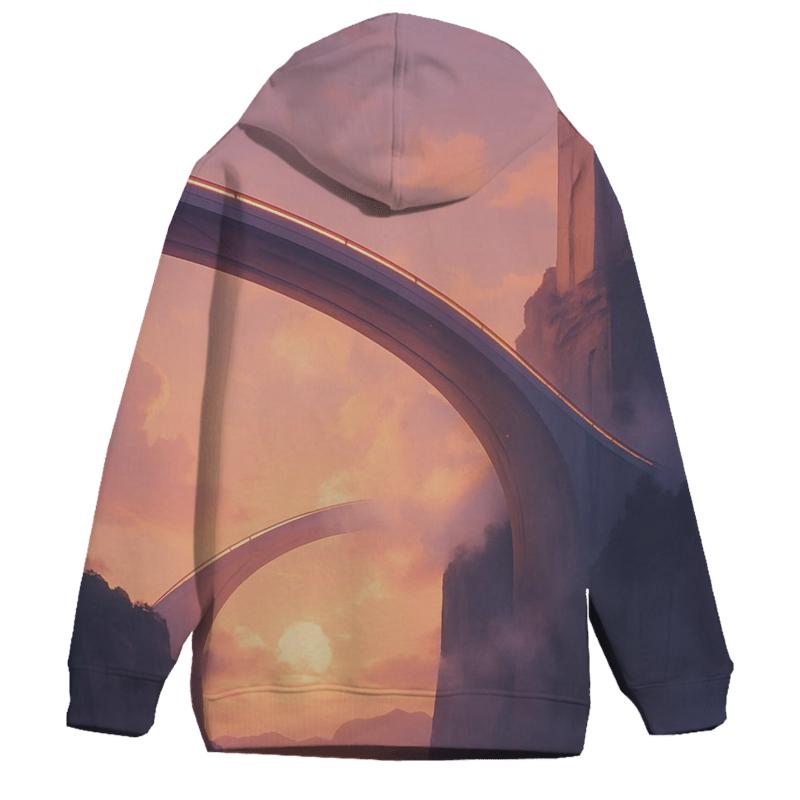 Skybridge Golden Hour Drift embroidered hoodies