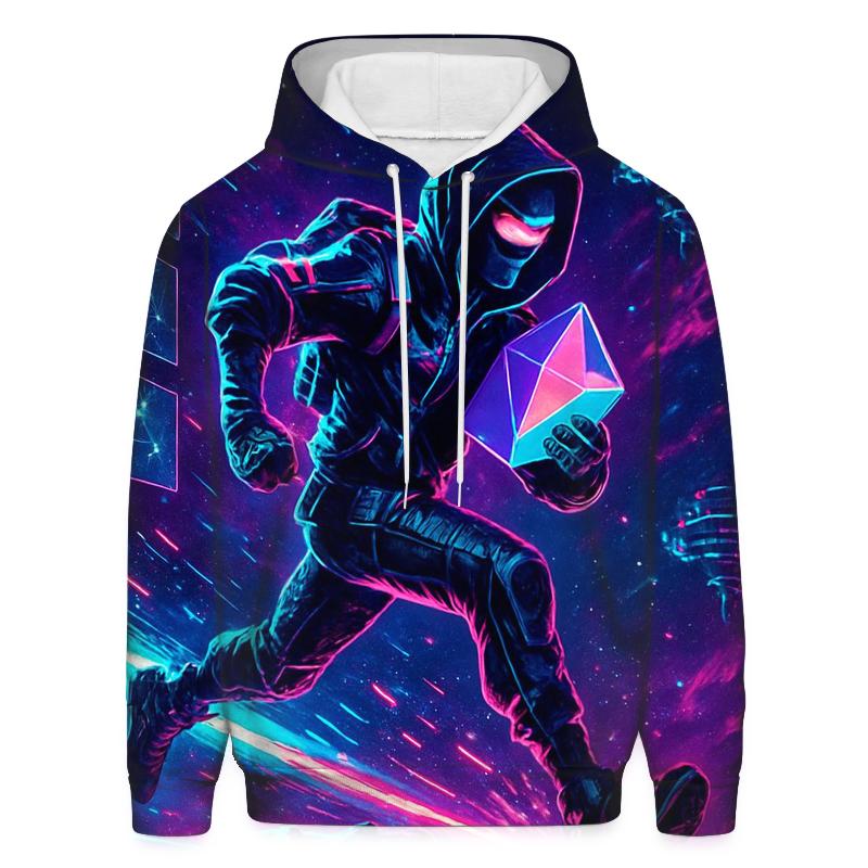 Neon Comet Courier Run lightweight hoodies