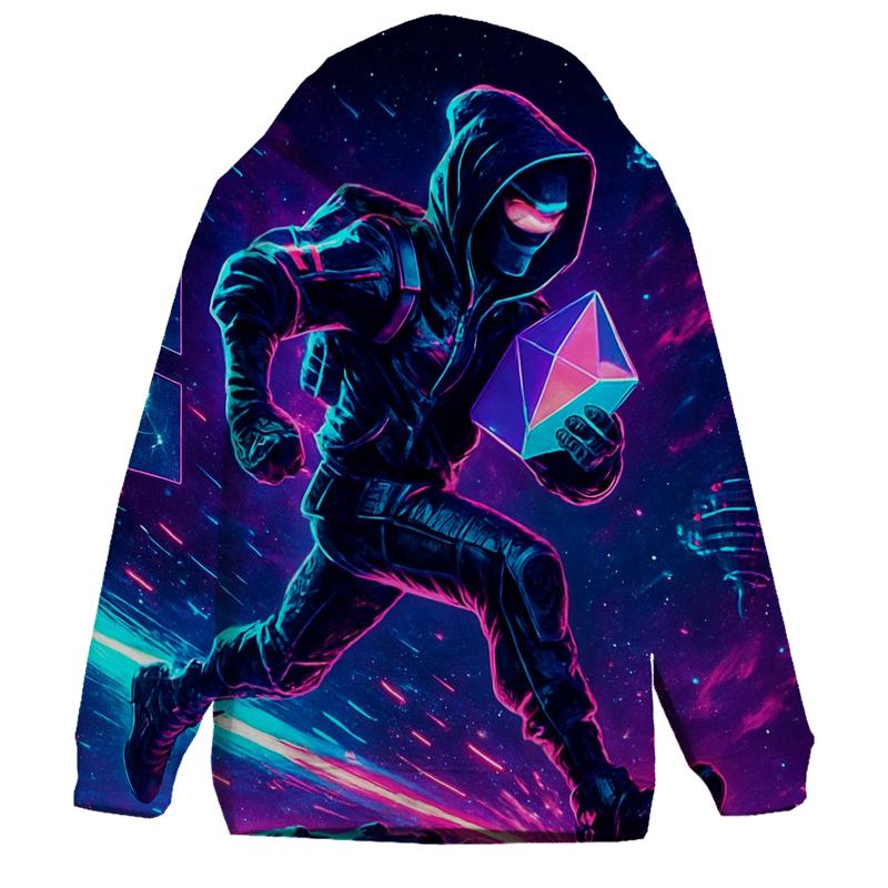 Neon Comet Courier Run lightweight hoodies