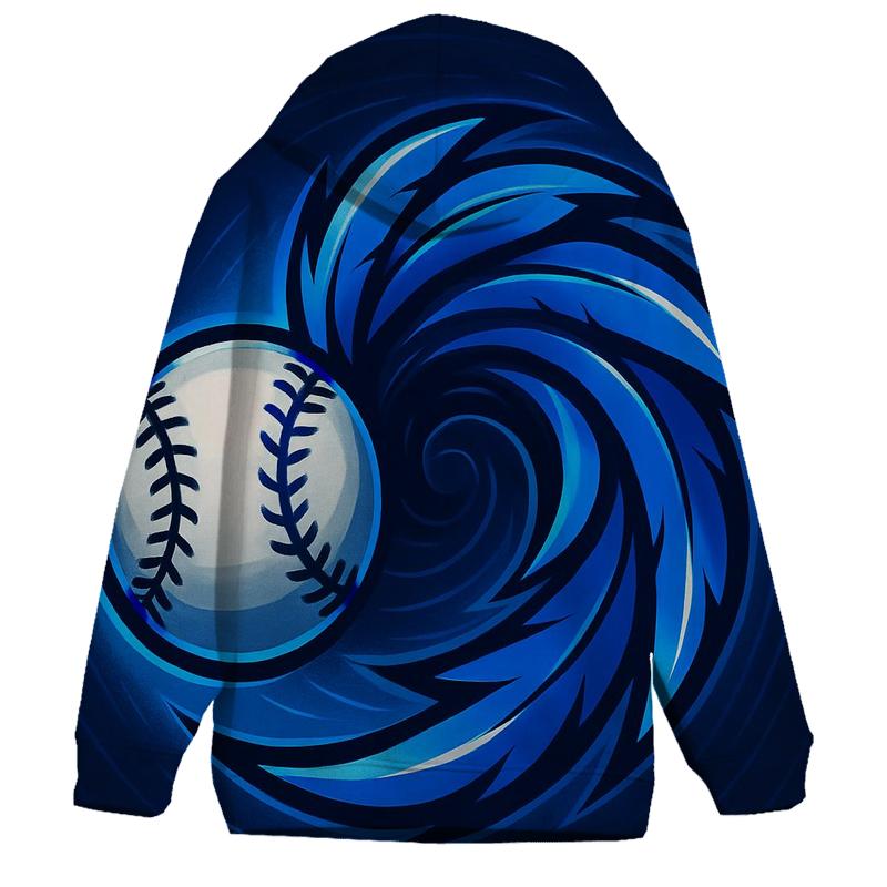 Feather Spiral With Blue Jays Breakball custom hoodies