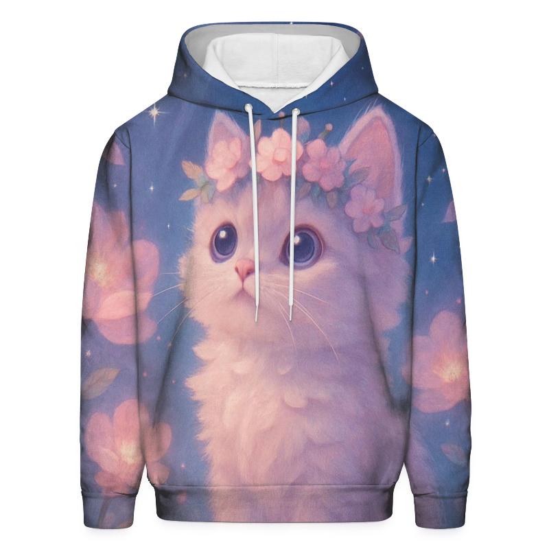 Starlit Flower Crown Guardian premium hoodies