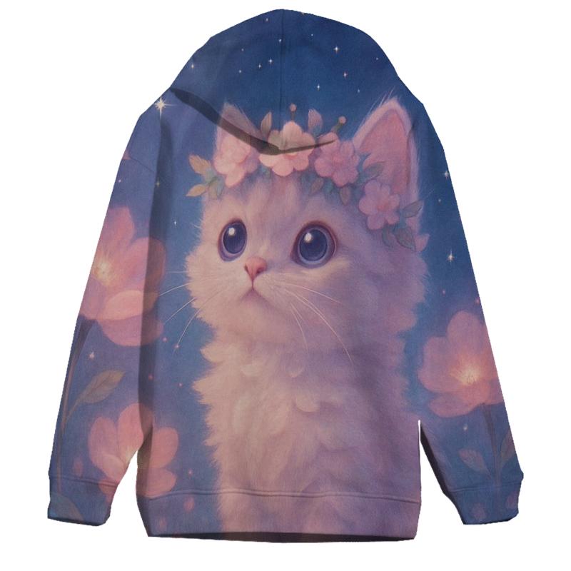 Starlit Flower Crown Guardian premium hoodies