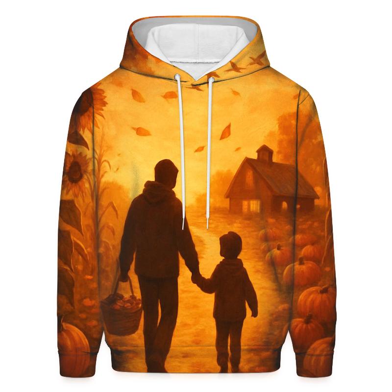 Pumpkin Patch Sunset Gratitude Walk hoodie styles