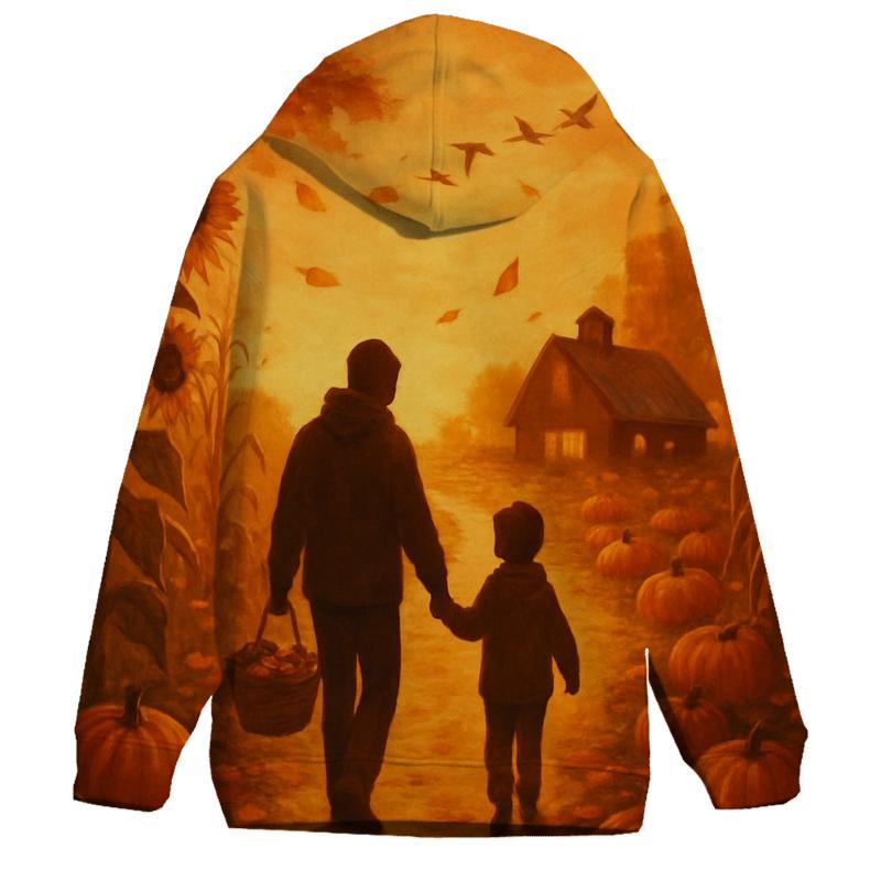 Pumpkin Patch Sunset Gratitude Walk hoodie styles