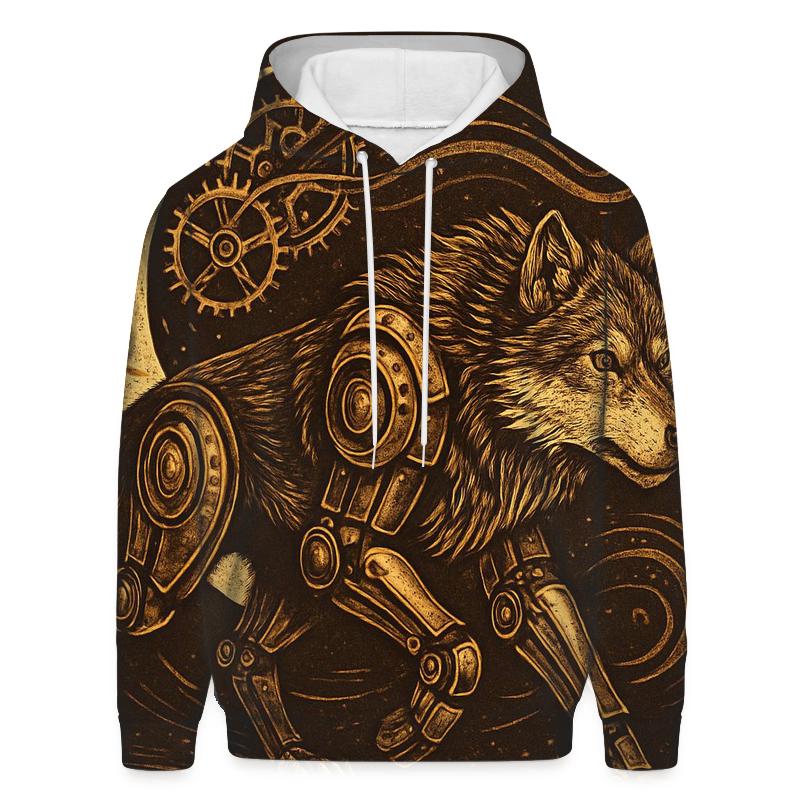 Clockwork Lunar Tracker zip-up hoodies