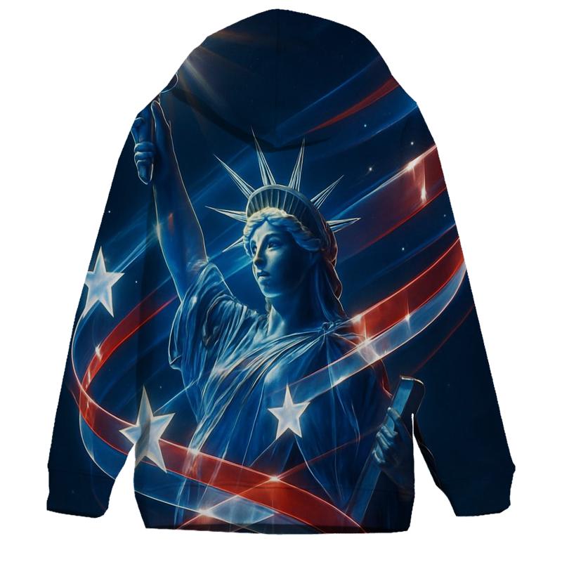 Liberty Torch Prism Radiance designer hoodies