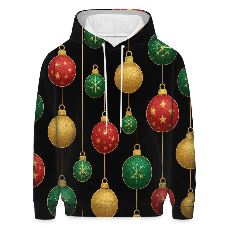 Ornament Stripe Grid On Black Background designer hoodies