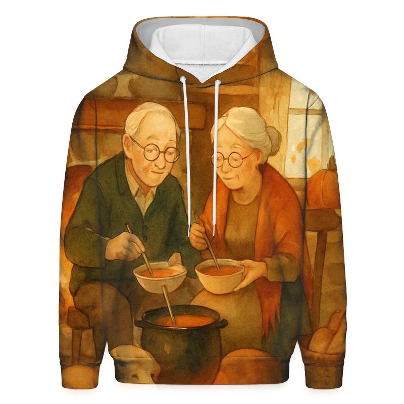 Cozy Cabin Soup And Stories hoodies fashion