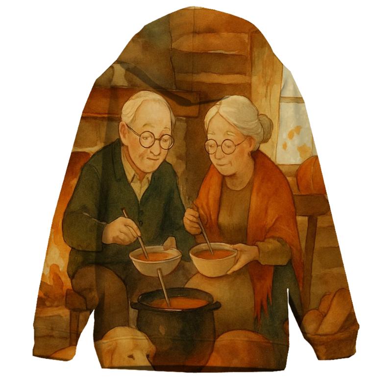 Cozy Cabin Soup And Stories hoodies fashion