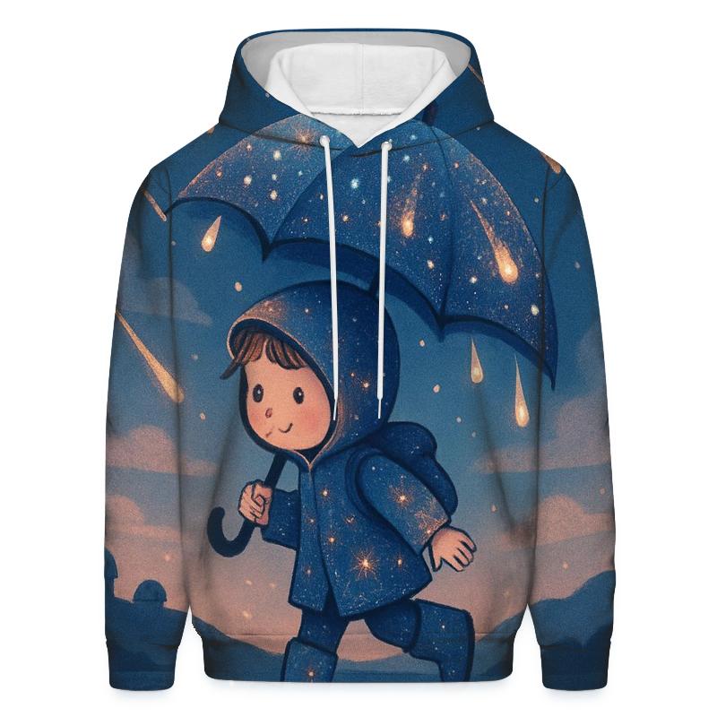 Raincoat Under A Meteor Shower designer hoodies