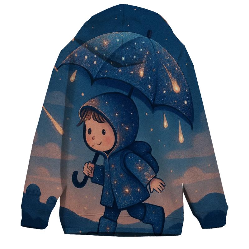 Raincoat Under A Meteor Shower designer hoodies