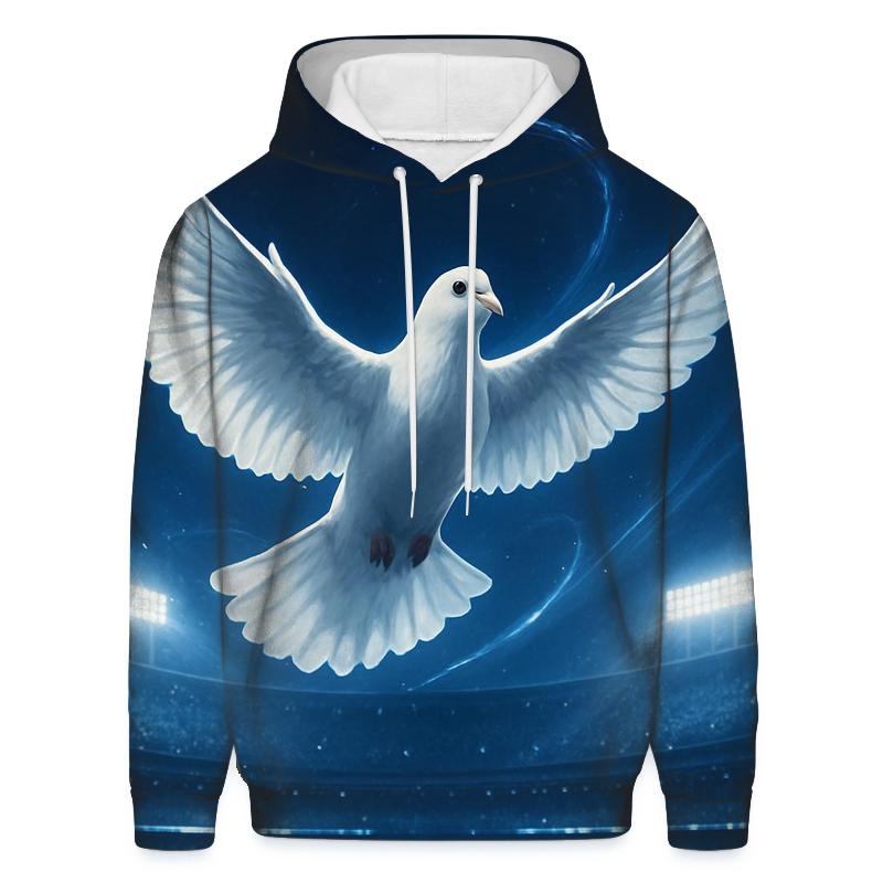 Stadium Dove Over Victory Lights premium hoodies