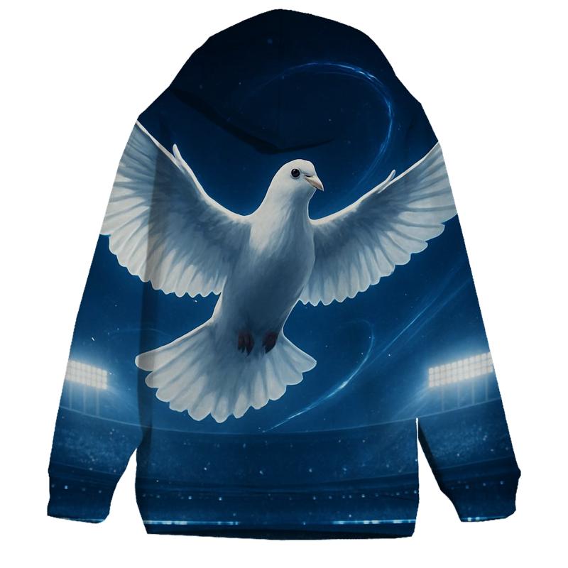 Stadium Dove Over Victory Lights premium hoodies