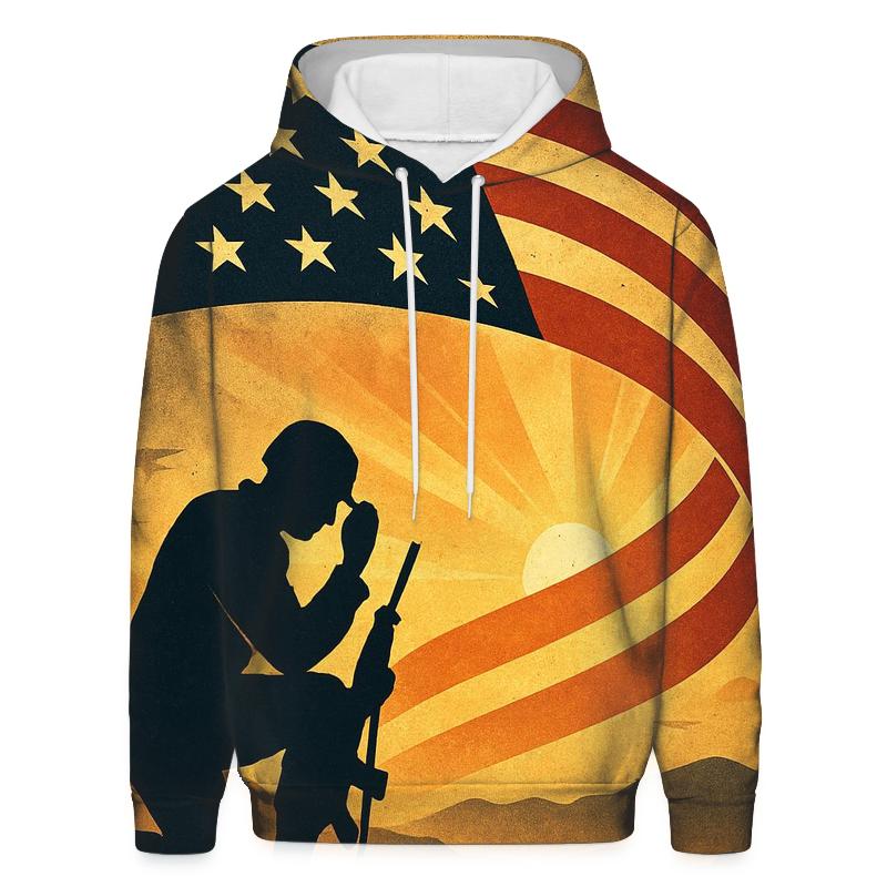 Dawn Salute At The Ridge Of Silence lightweight hoodies