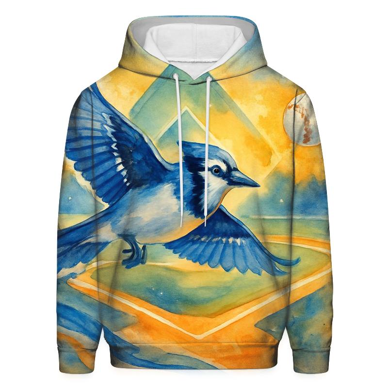 Blue Jays Sunset Glide Over The Bases hoodie designs