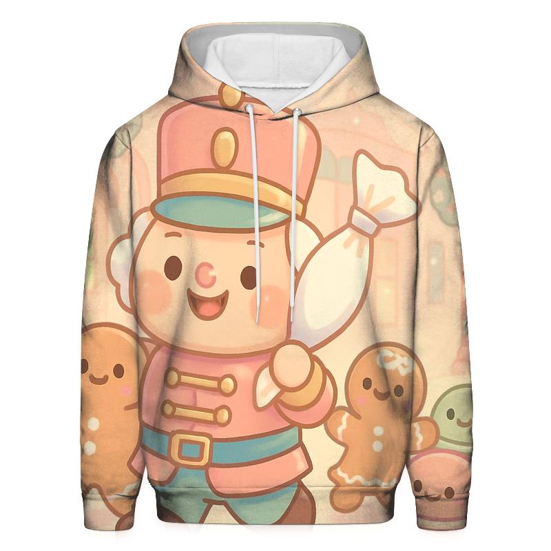 Kawaii Nutcracker Bakery Parade embroidered hoodies