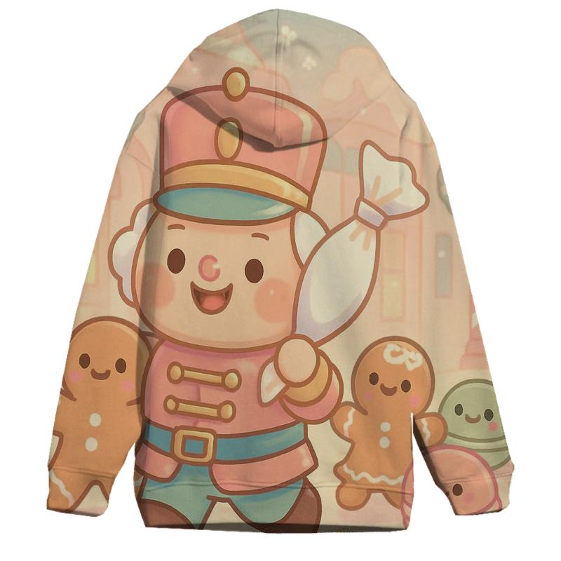 Kawaii Nutcracker Bakery Parade embroidered hoodies