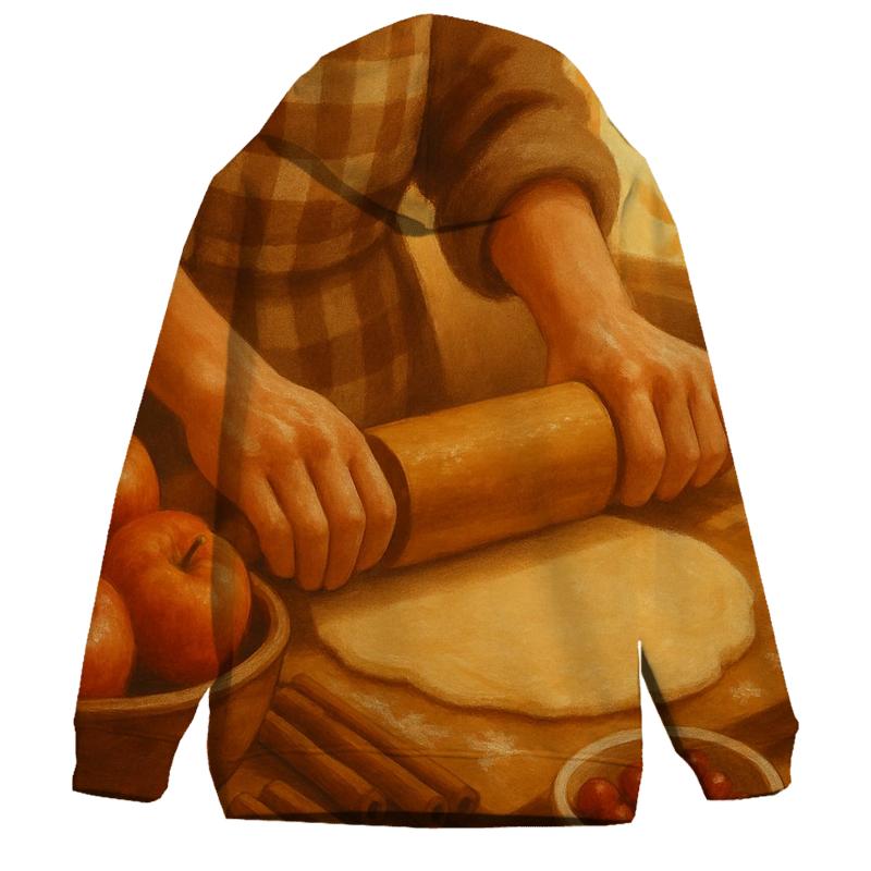 Grandma Hands Rolling Pie Dough heavyweight hoodies