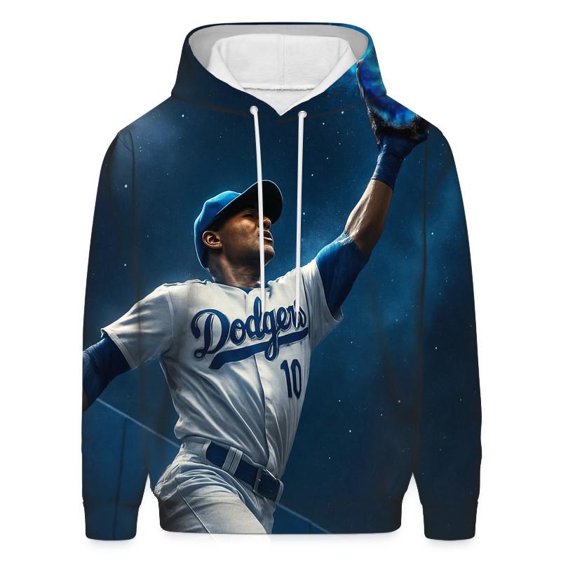 Glove Catch Nebula Snap zip-up hoodies