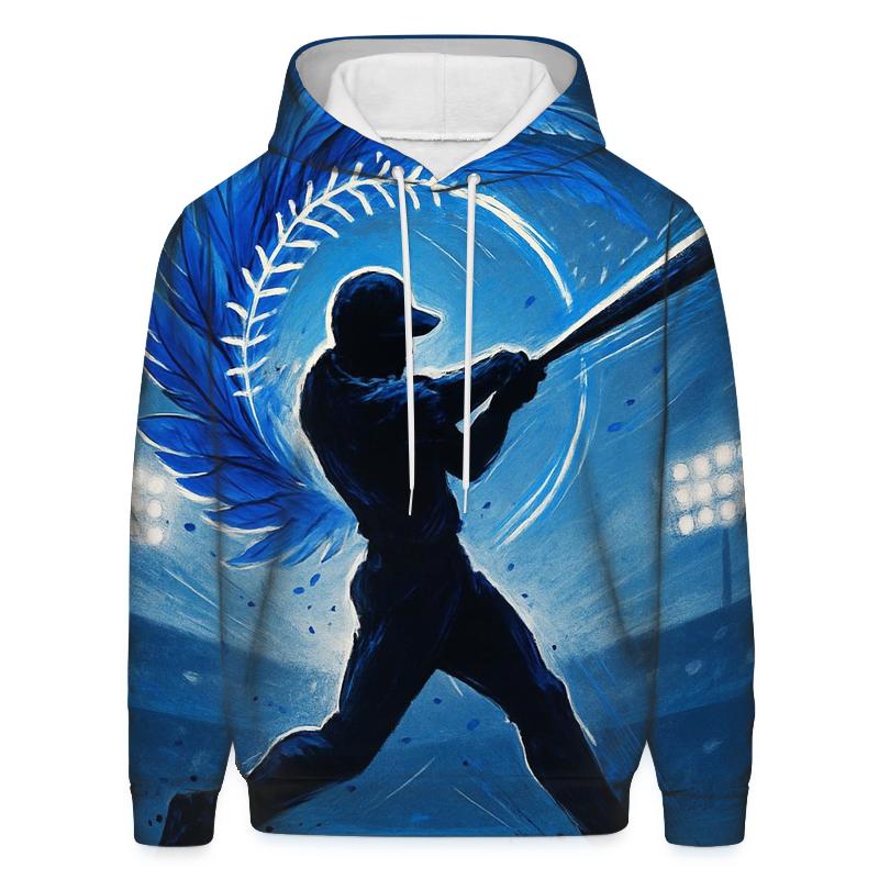 Swing Arc, Blue Jays Feather Halo lightweight hoodies