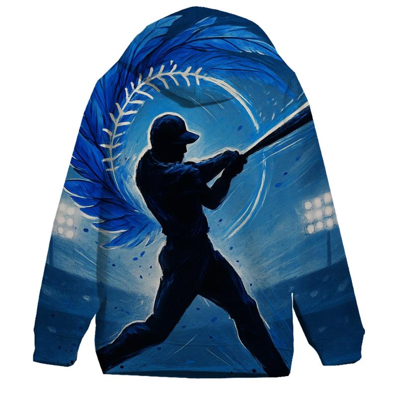 Swing Arc, Blue Jays Feather Halo lightweight hoodies