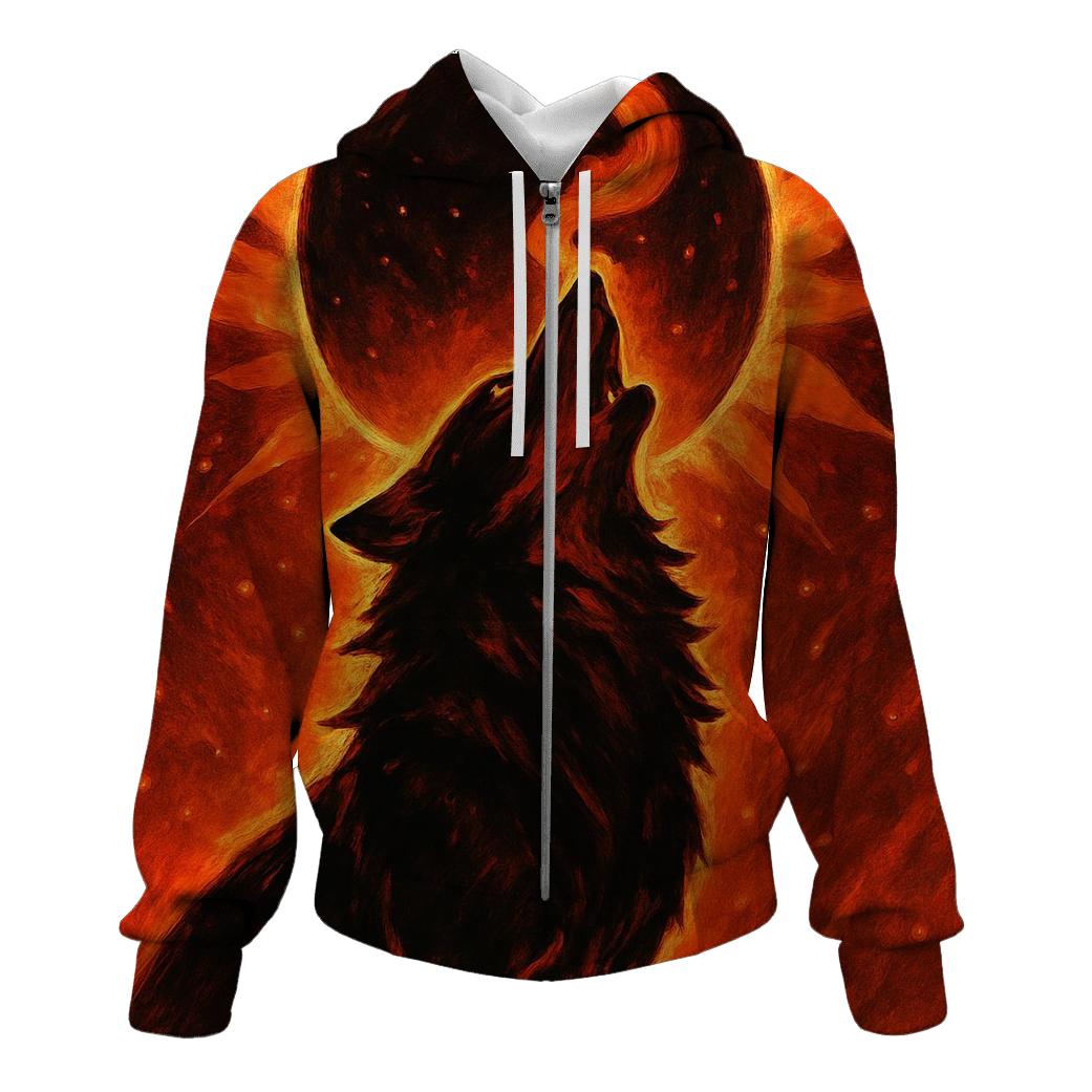 Sun Eater Ember Howl premium hoodies