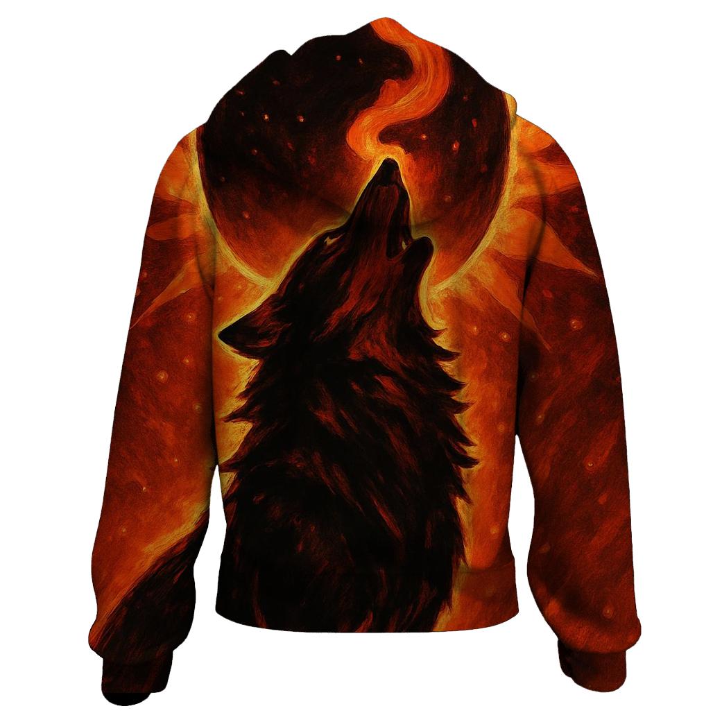 Sun Eater Ember Howl premium hoodies
