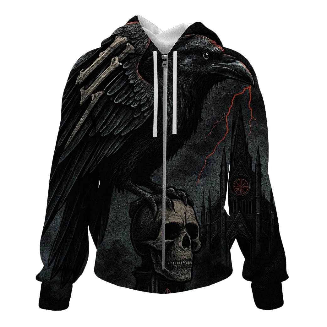 Raven Sentinel Of The Cursed Spire hoodie designs