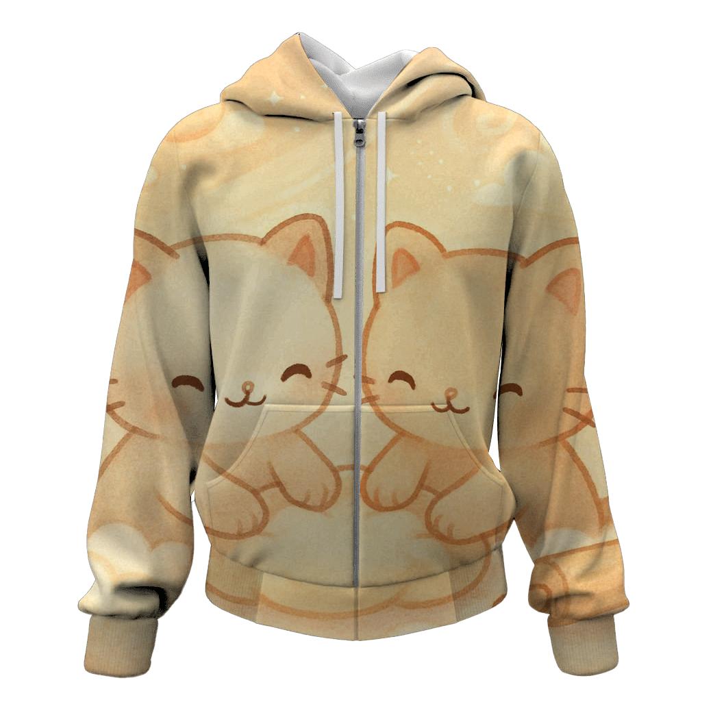 Cloud Bakery Cinnamon Paws heavyweight hoodies