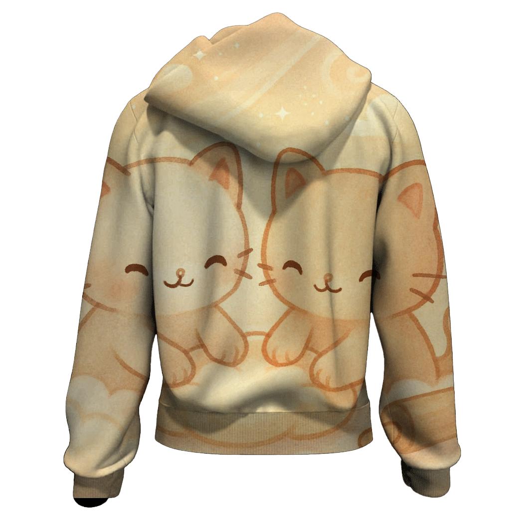 Cloud Bakery Cinnamon Paws heavyweight hoodies