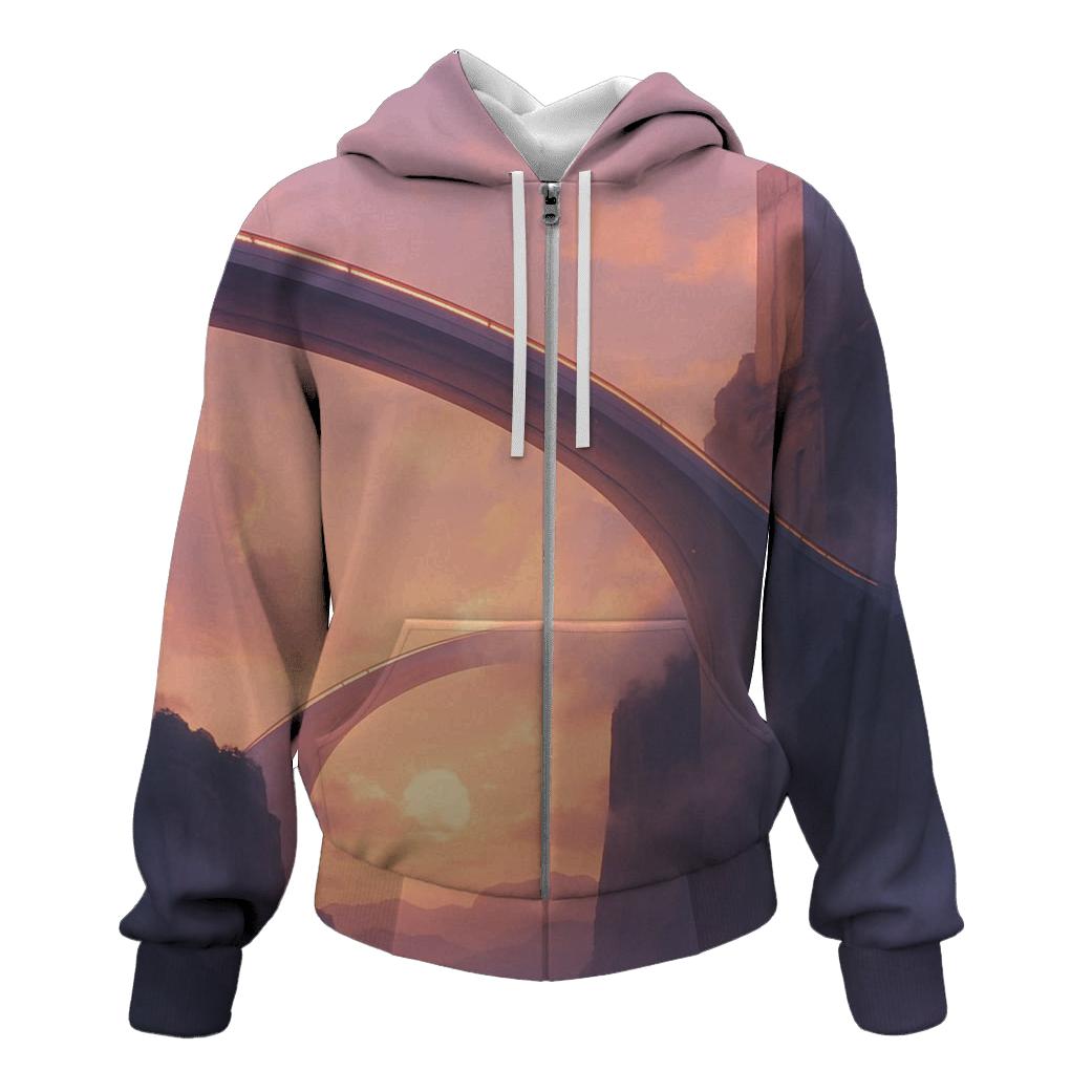 Skybridge Golden Hour Drift hoodie designs