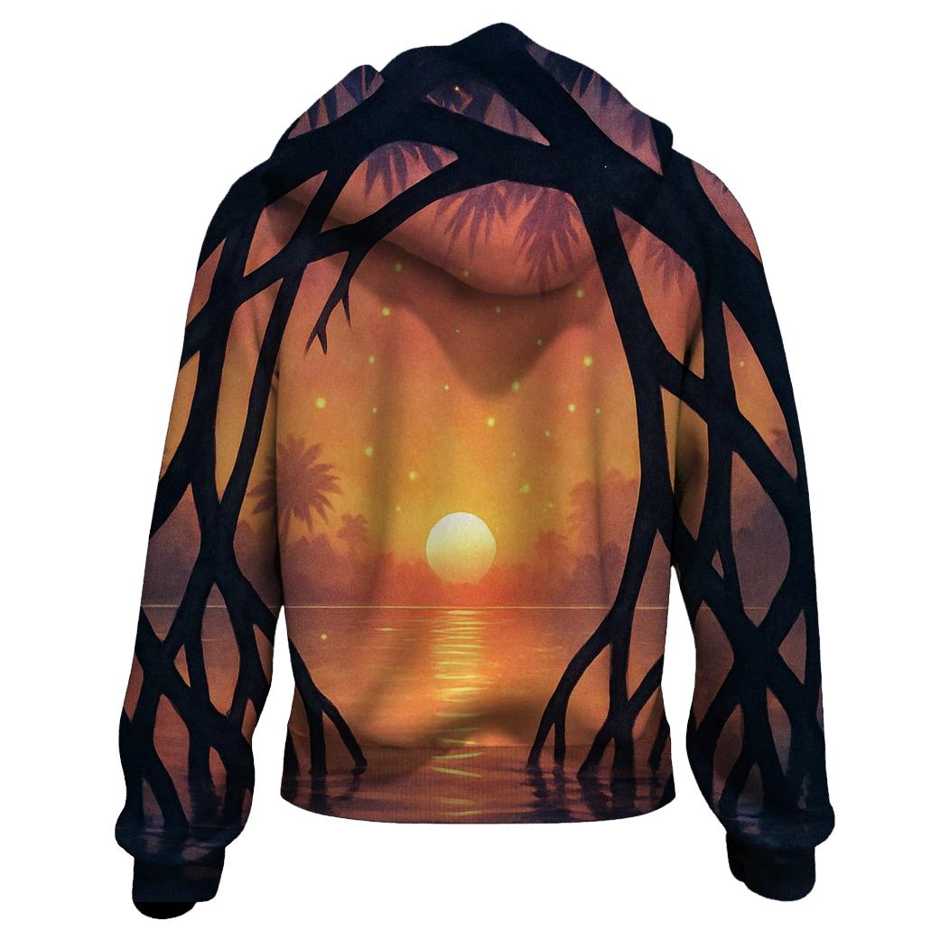 Mangrove Ember Lagoon premium hoodies