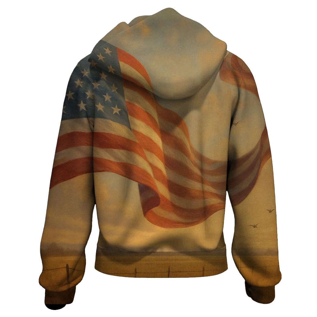 Prairie Sky Ribbon Banner hoodies fashion