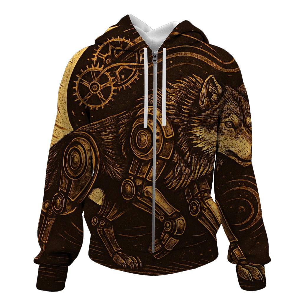 Clockwork Lunar Tracker custom hoodies