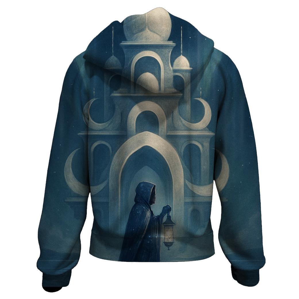 Cathedral Of Moon Phases graphic hoodies