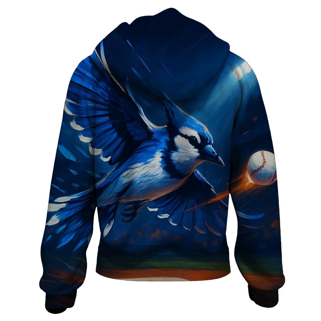 Stadium Windcut Flight Of The Blue Jays custom hoodies