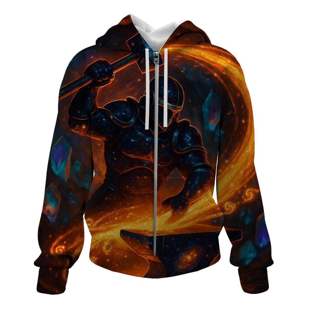 The Quartz Nebula Forge premium hoodies