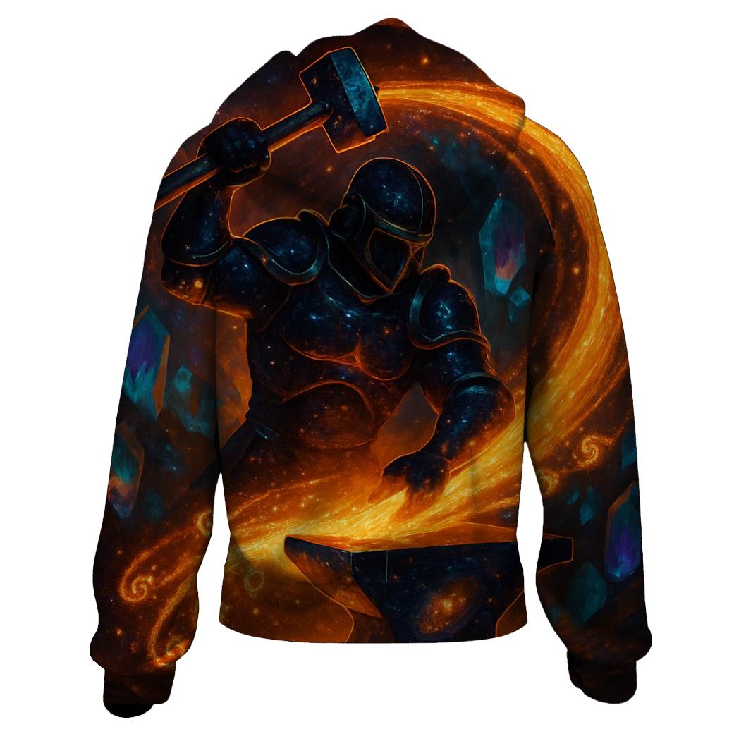 The Quartz Nebula Forge premium hoodies