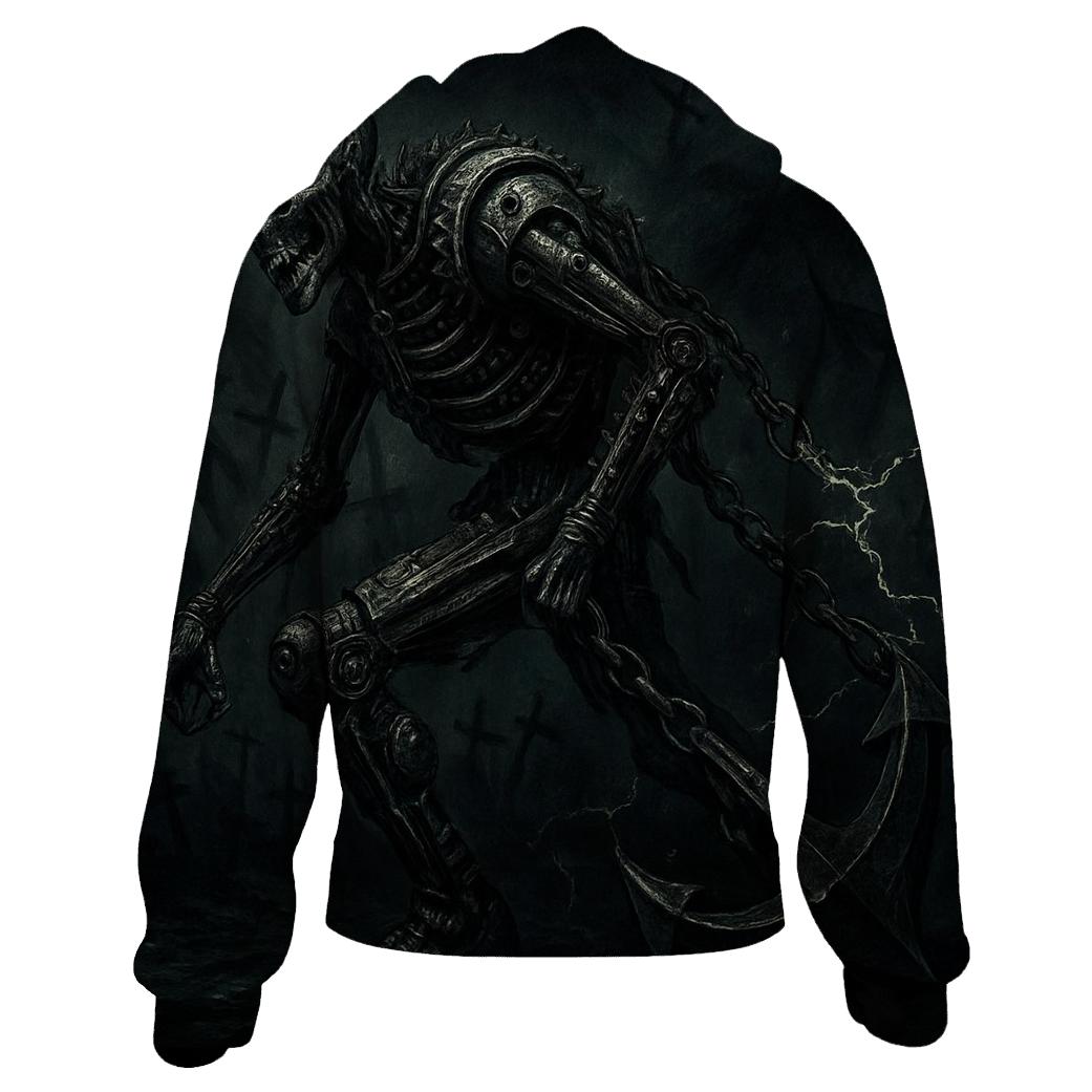 Chained Skeleton Juggernaut hoodie designs