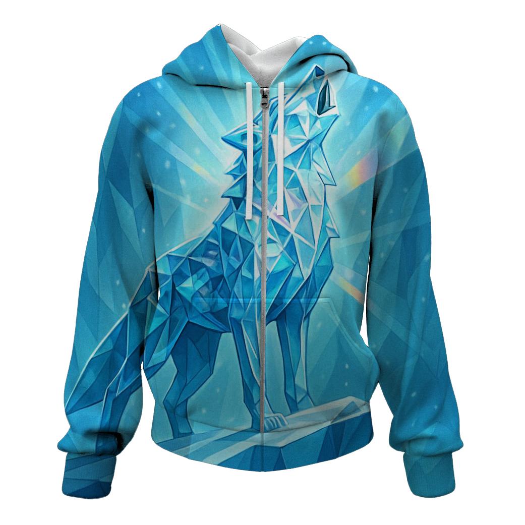 Prismatic Glacier Howler pullover hoodies