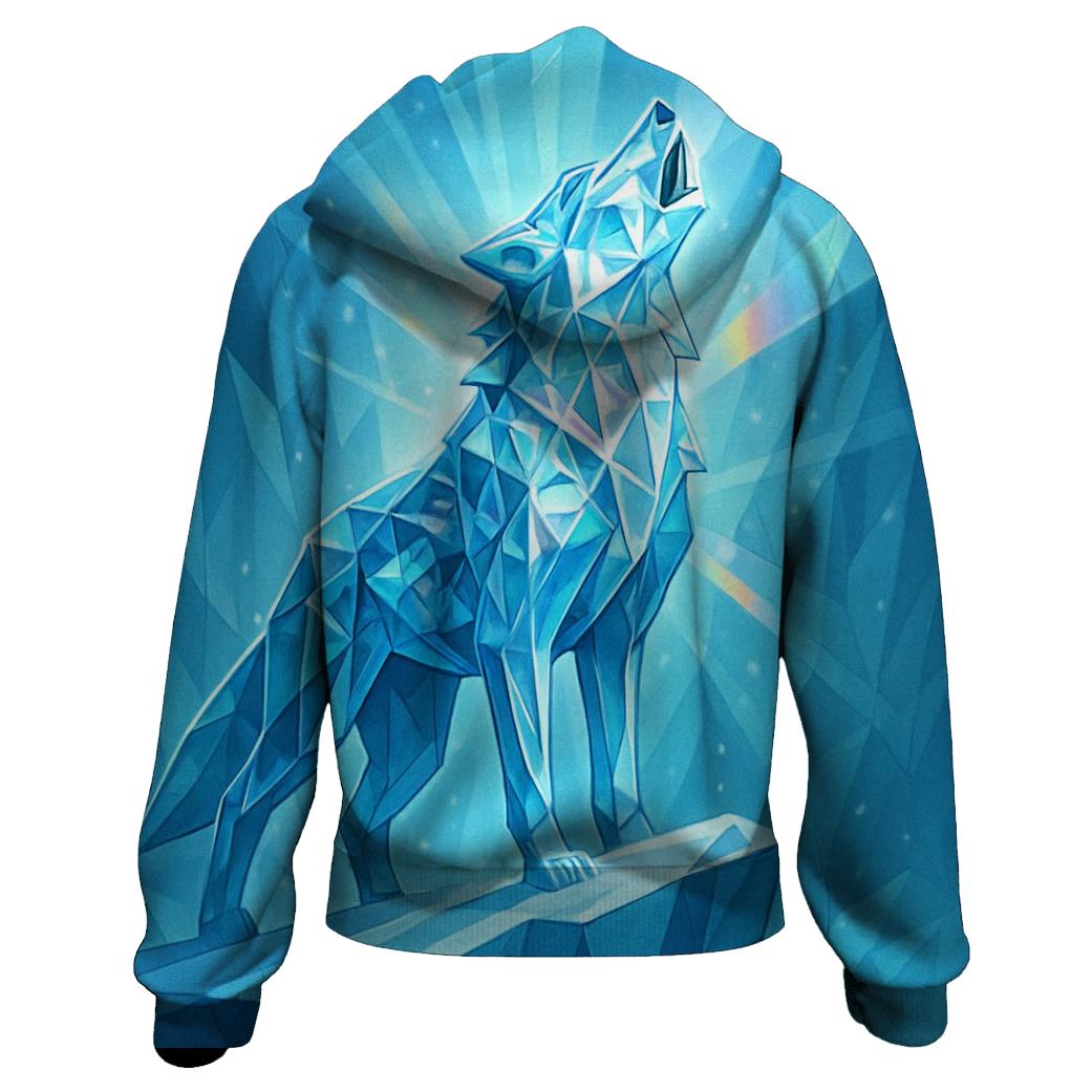 Prismatic Glacier Howler pullover hoodies