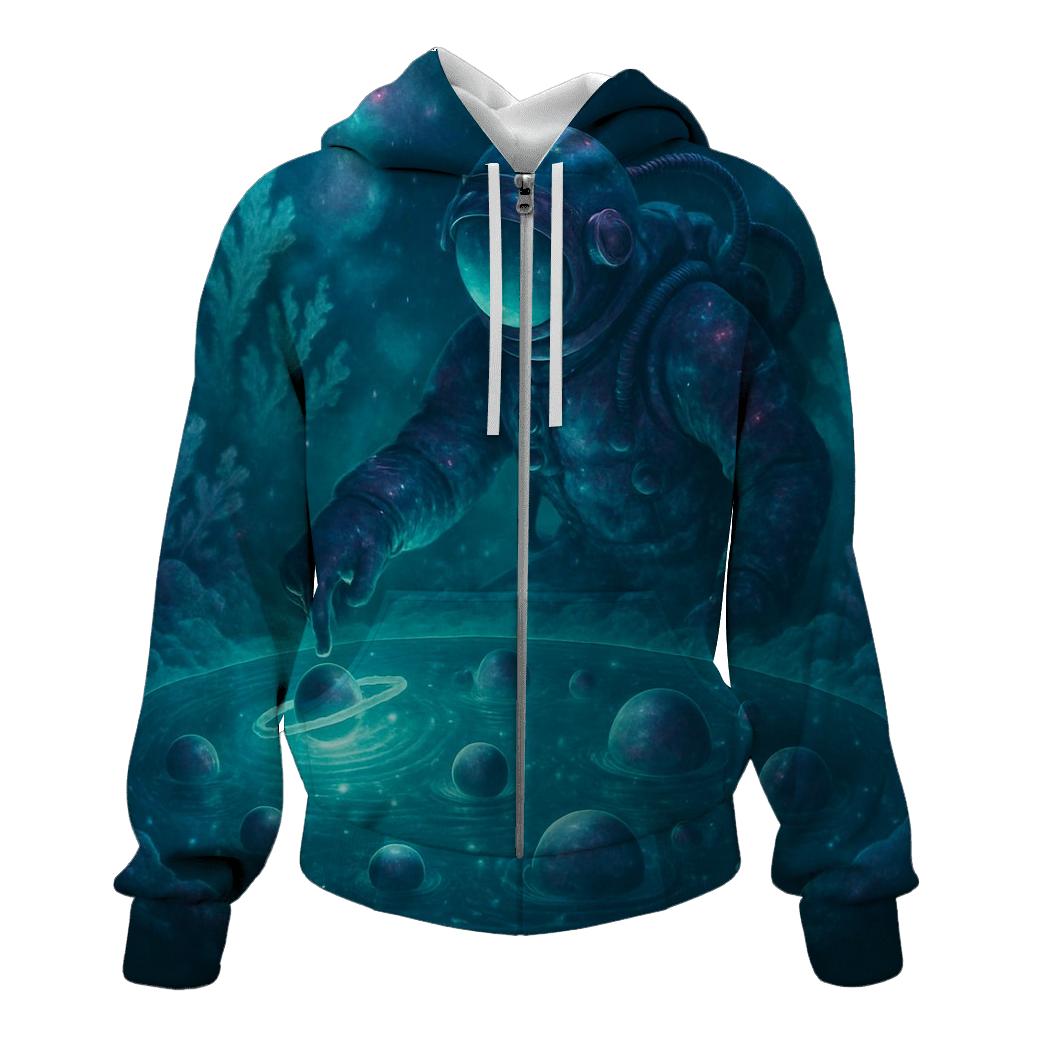 Tidepool Of Floating Planets lightweight hoodies