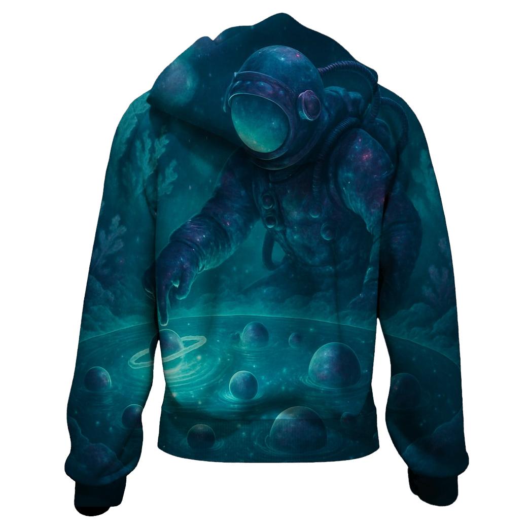 Tidepool Of Floating Planets lightweight hoodies