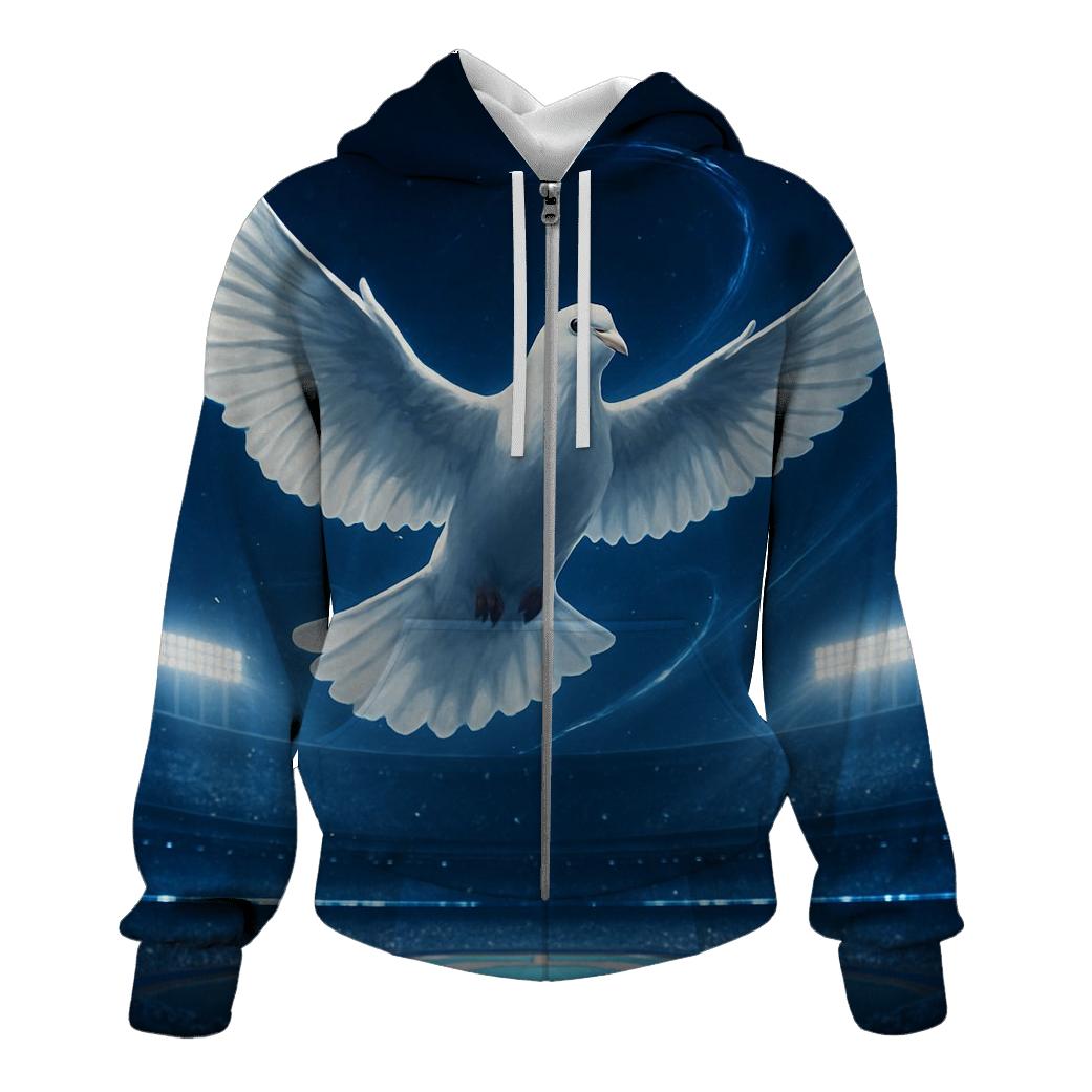 Stadium Dove Over Victory Lights lightweight hoodies